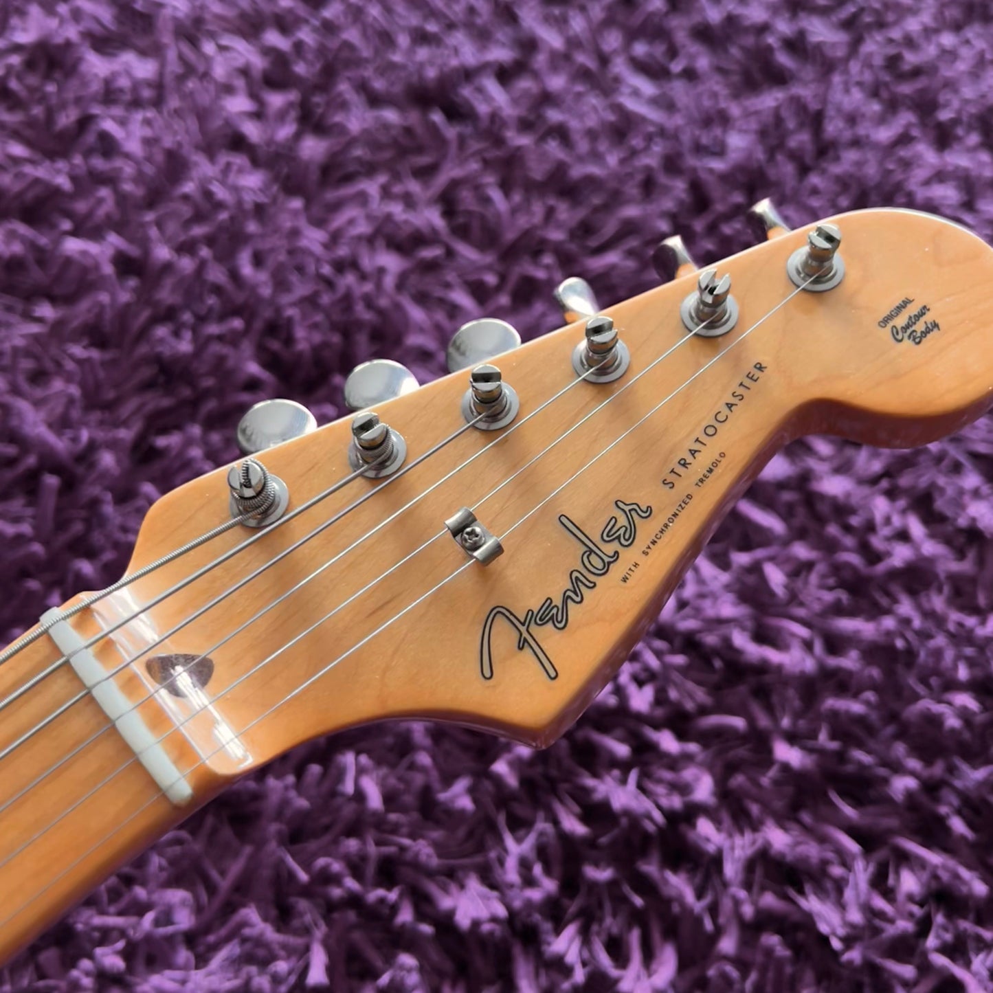 2019 Fender American Original '50s Stratocaster (Inca Silver, Maple Neck)