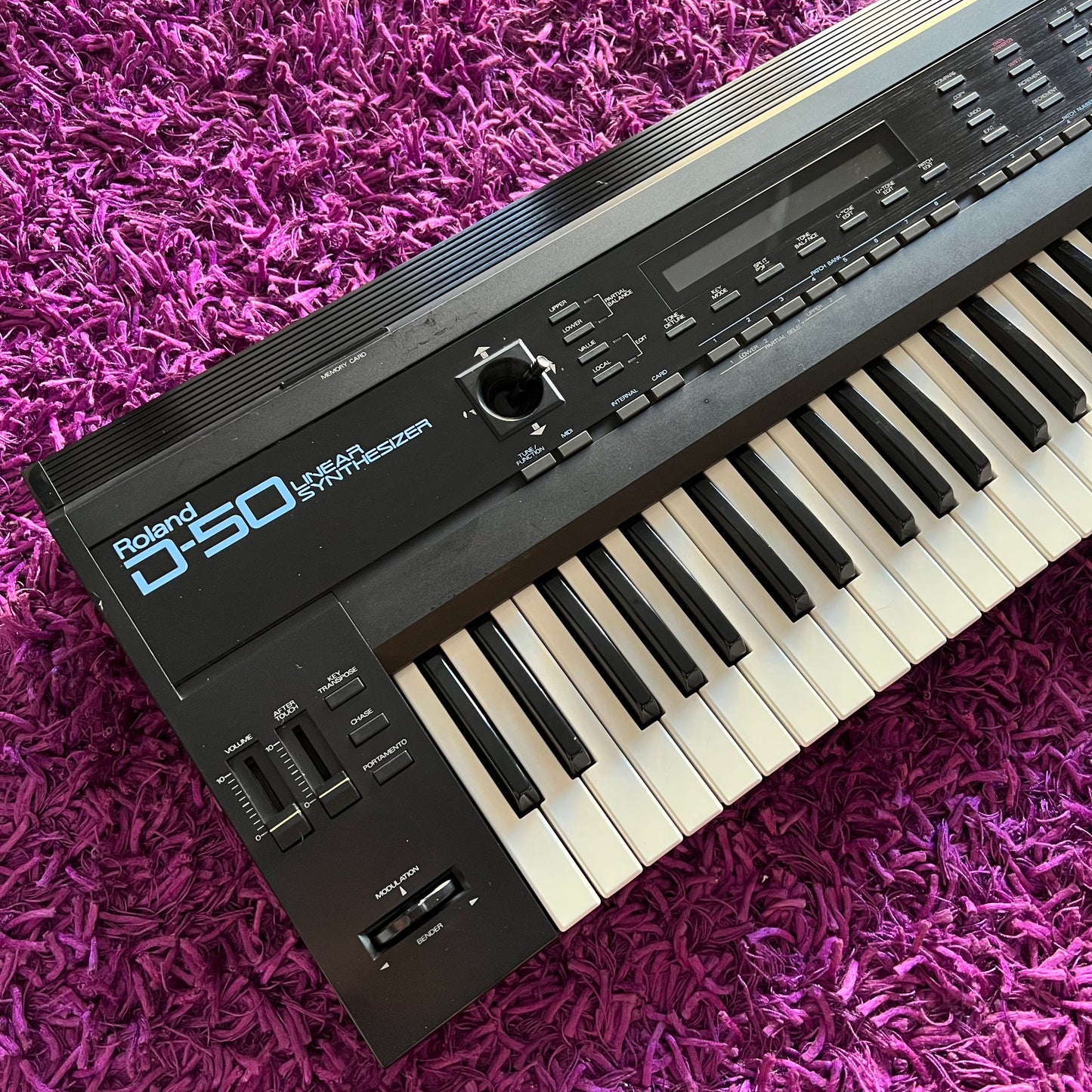 1980s Roland D-50 61 Key Digital Linear Polyphonic Synthesizer
