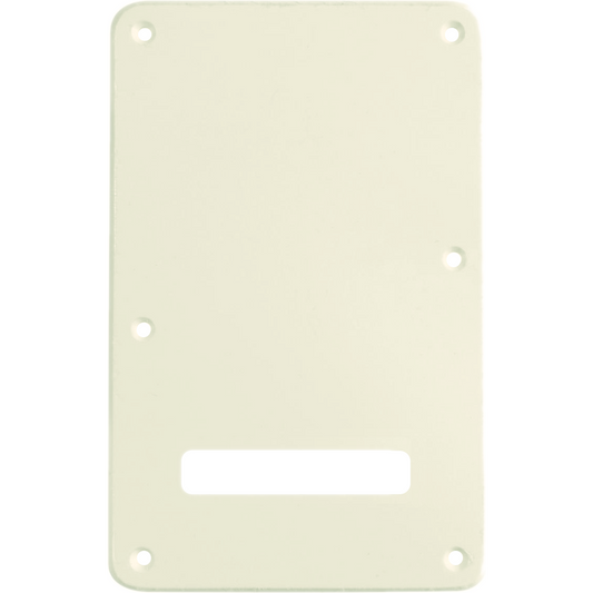 Backplate Stratocaster Strat Style 1 Ply Aged White
