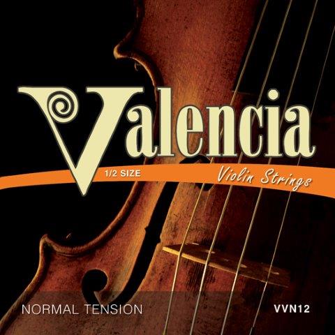 Valencia Violin Strings 1/2 Size Beginner Full Set Steel