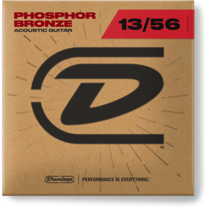 Dunlop Phosphor Bronze Acoustic Guitar Strings 13-56