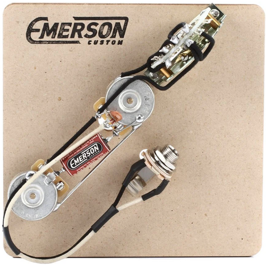 Emerson Custom Prewired Kit Telecaster 3-Way 250K Pots