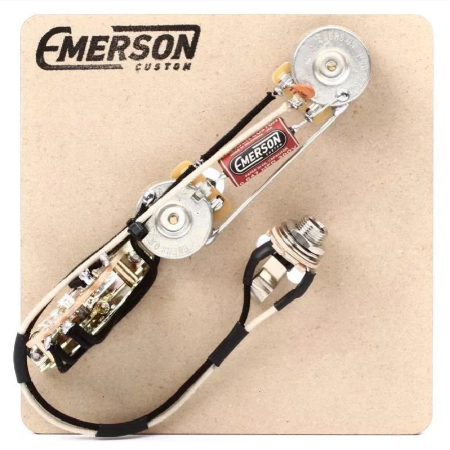 Emerson Custom Prewired Kit Telecaster Reverse 3-Way 250K Pots