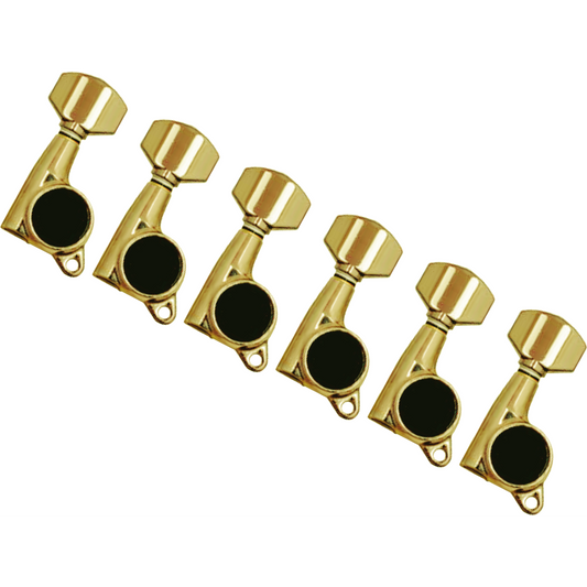 Gotoh Gold Machine Heads 6-In-Line Acoustic Electric