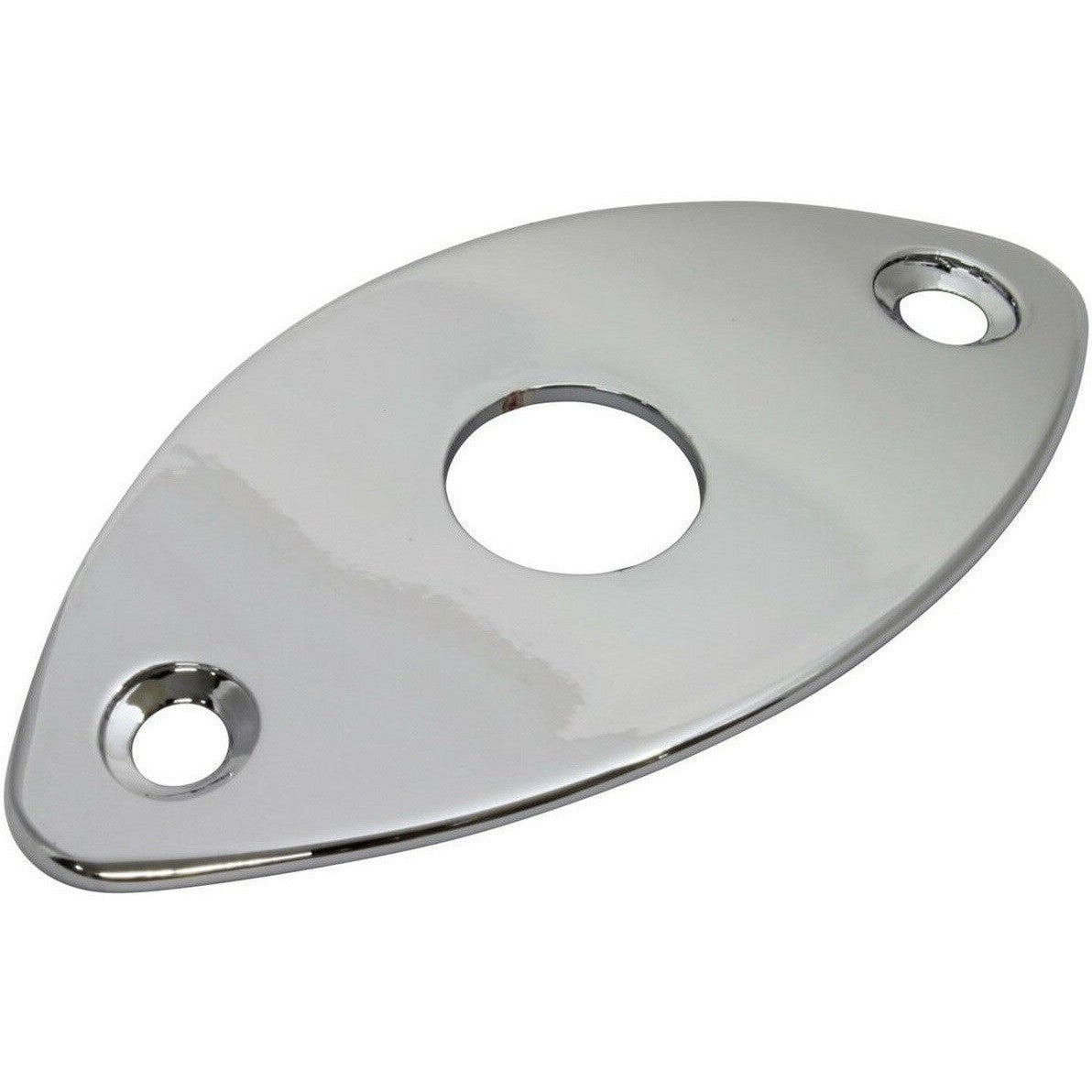 Jack Plate Oval Style Curved Chrome
