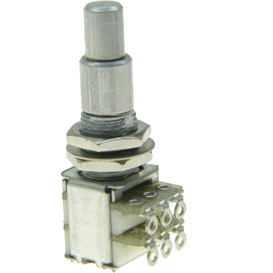 Concentric Stacked Potentiometer 500K A Type Solid Shaft Volume Tone Pot
