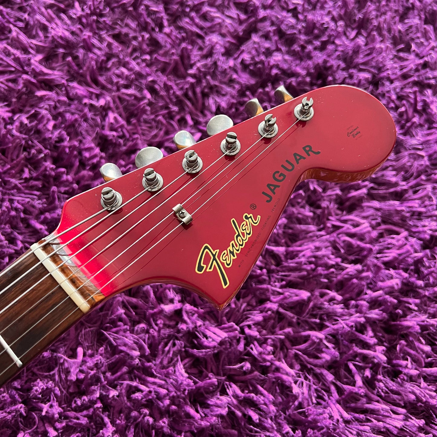 Fender Jaguar JG-66-85 Candy Apple Red (Matching Headstock) (MIJ)