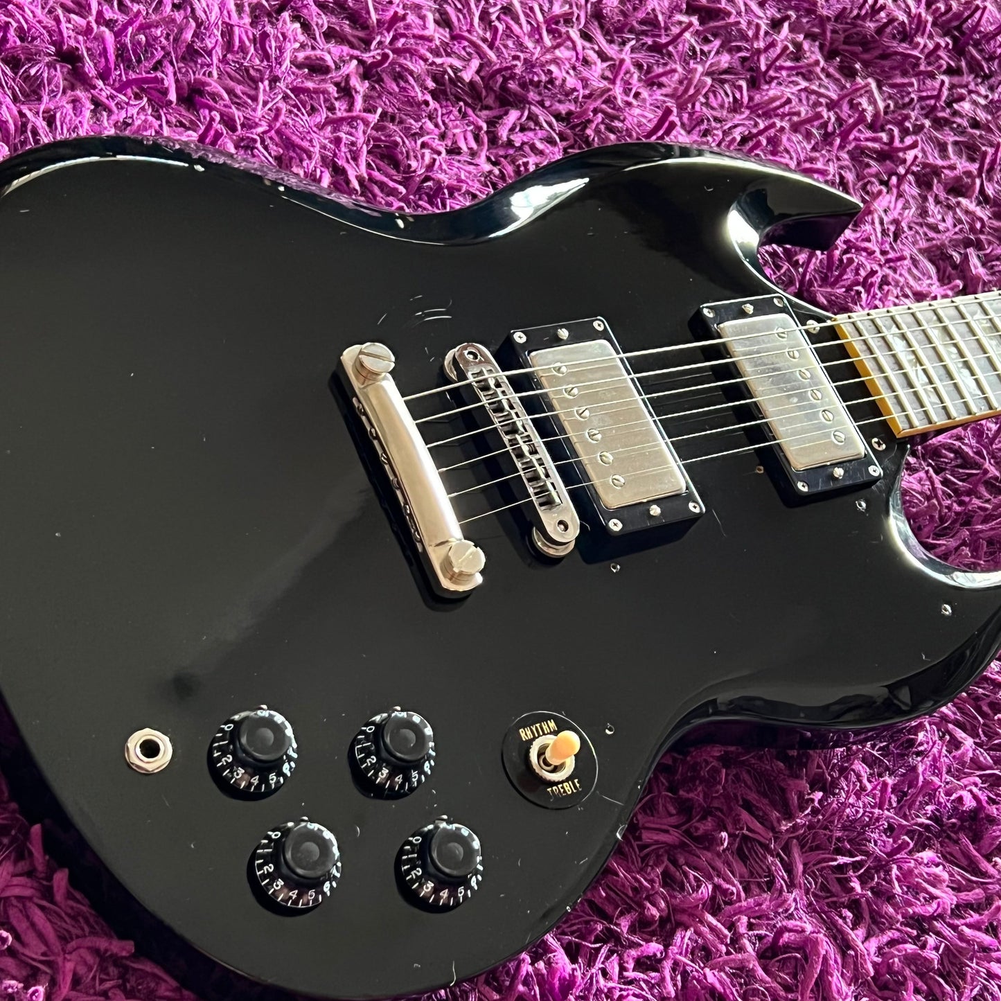1990 Burny RSG-65 SG Electric Guitar (Made in Japan)