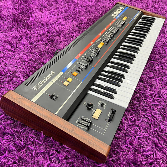 Roland JUNO-6 Polyphonic Analog Synthesizer 1980s Vintage