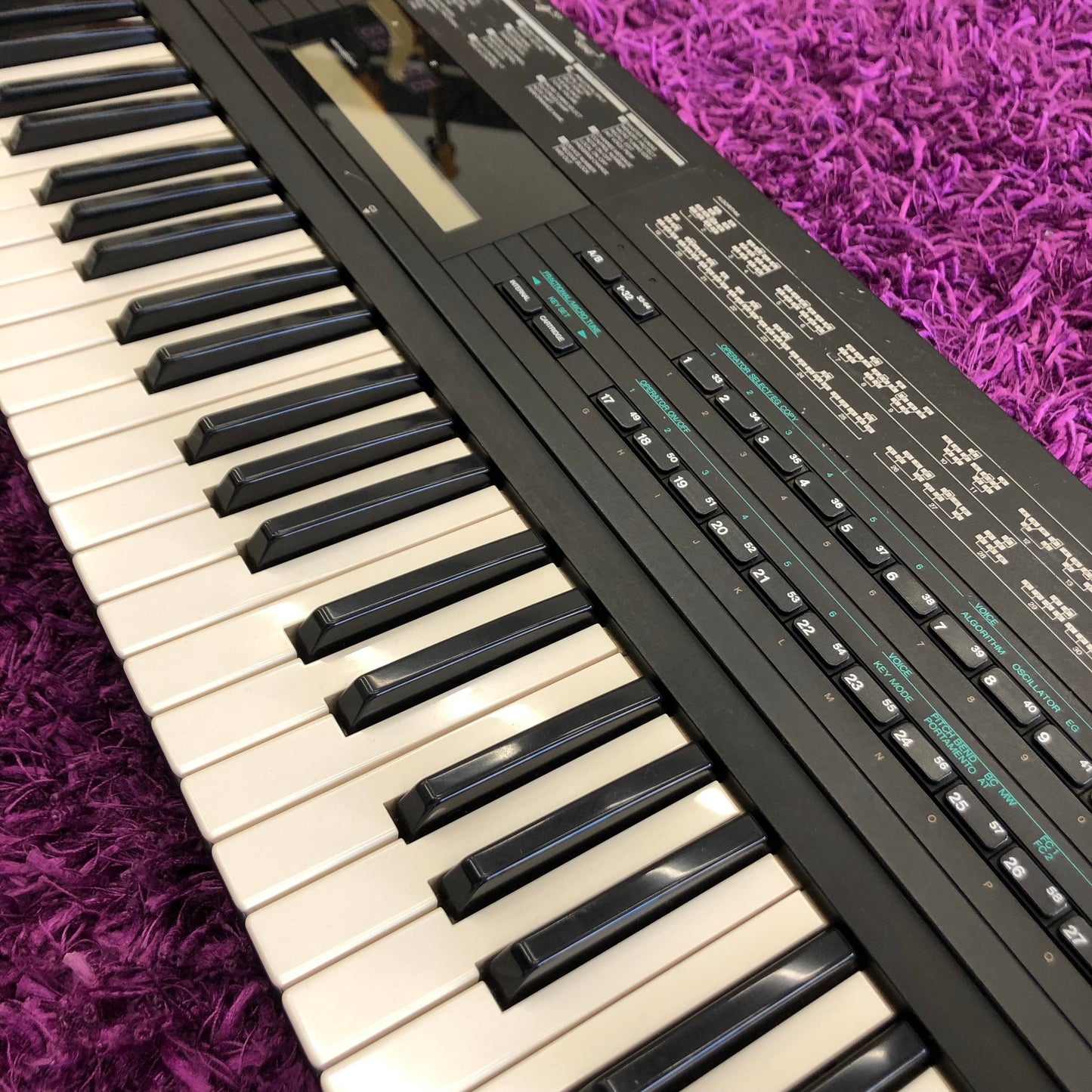 Yamaha DX7 II-D Digital Programmable Algorithm Keyboard Synthesizer (Made in Japan)