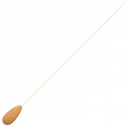 14" Inch Conductors Baton Fibreglass Wooden Handle