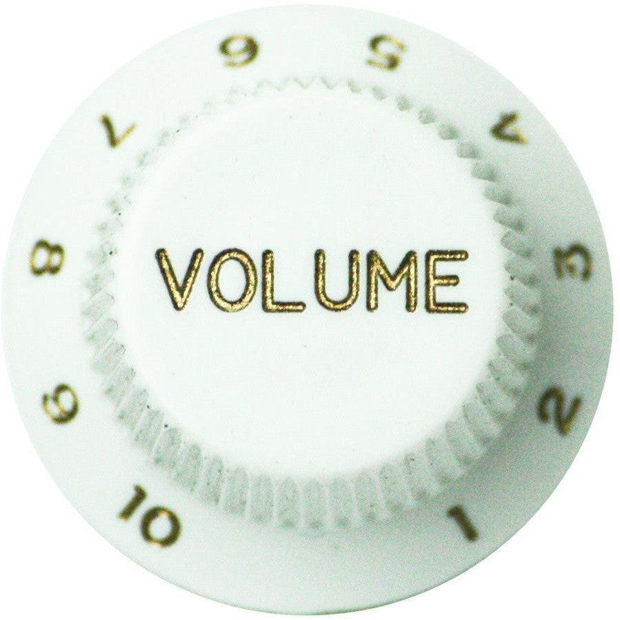 Volume Knob Stratocaster White