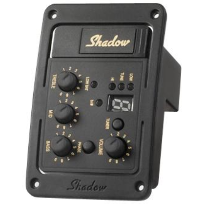 Shadow On Board Preamp w/ Piezo Pickup System & Output Jack Classical Acoustic Guitar